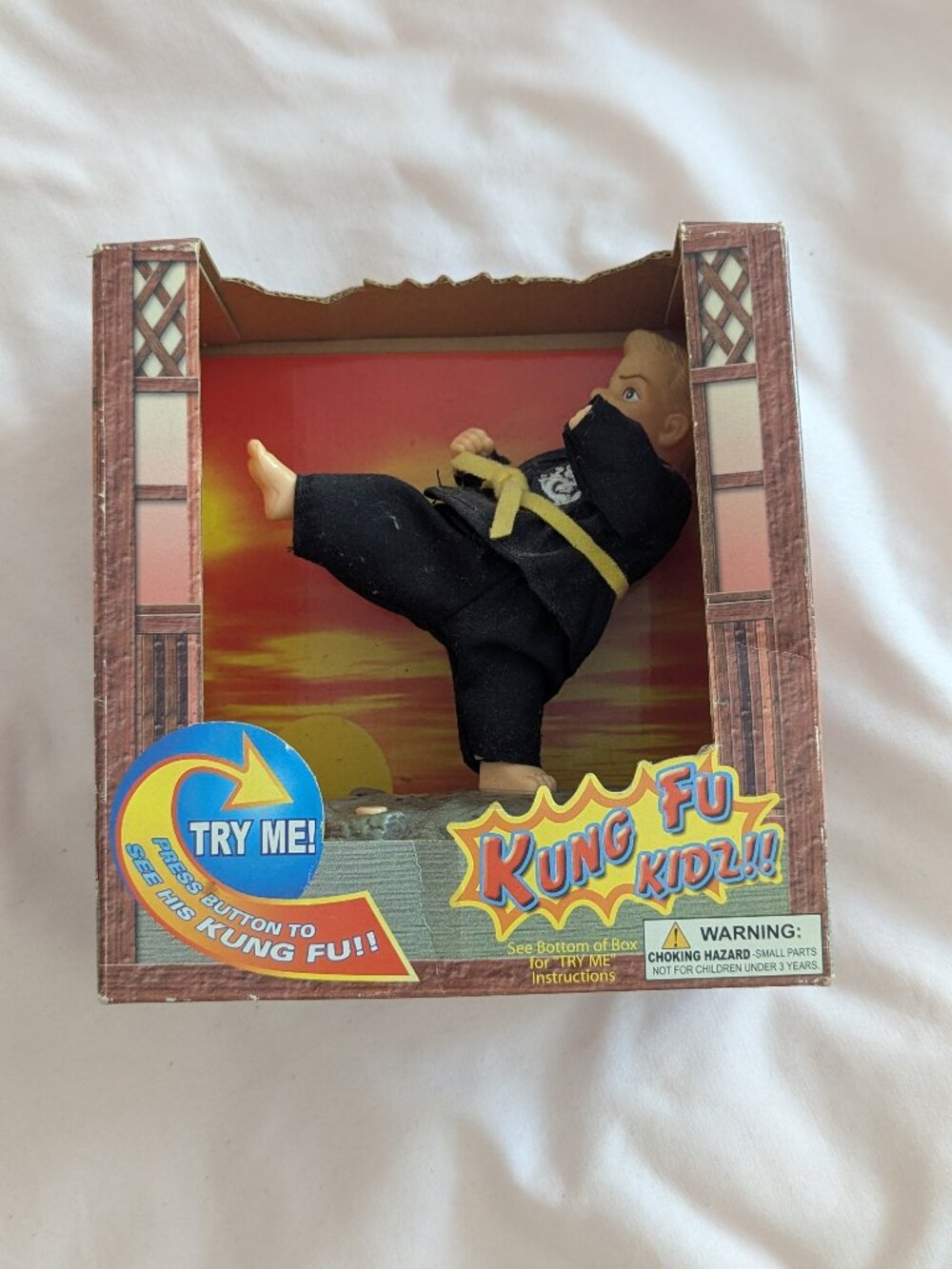 M.T. Black Vintage Kung Fu Kidz Toy Figure